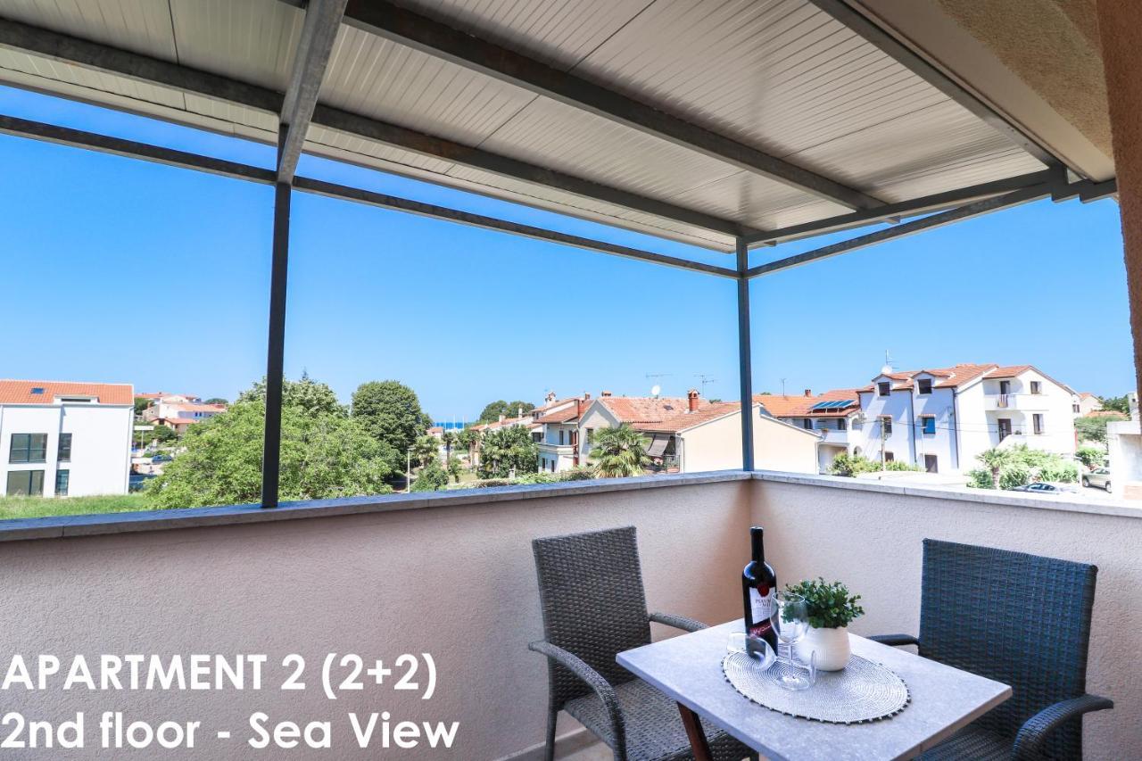 Sunshine Apartments Funtana With Balcony And Sea View Экстерьер фото
